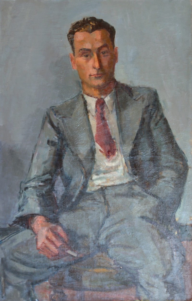 Bildnis des Zumiker Malers Ernst Leu, 1939