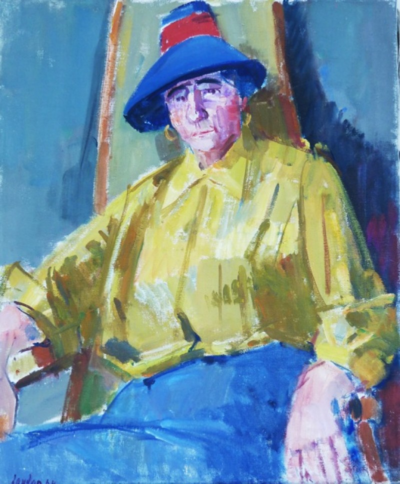 Porträt Fräulein Schneebeli, 1954