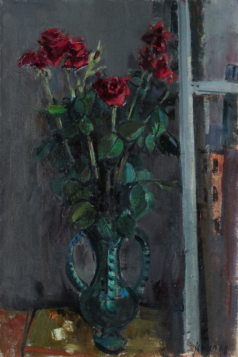 Roses à la fenêtre, 1968