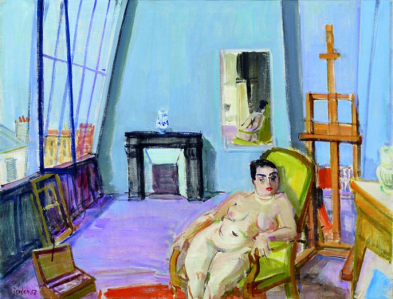 Atelier Rue Beaulieu, 1953