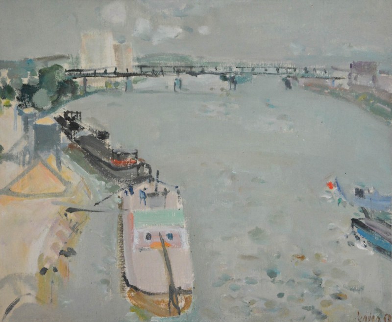 Les Chalands an der Seine, 1958