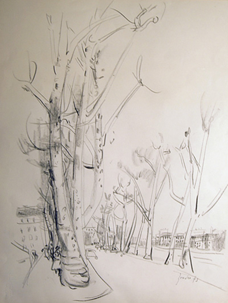 Pariser Strassenszene, 1973