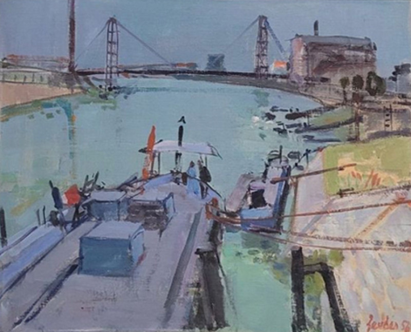 Flusslandschaft, 1956