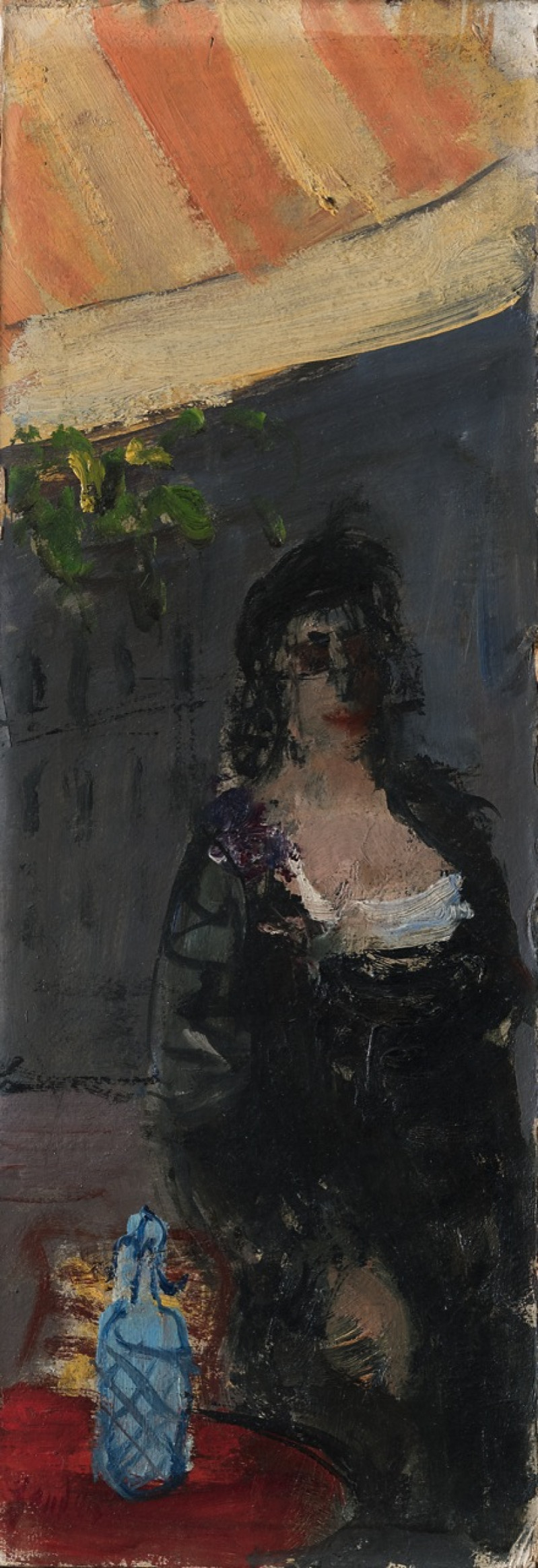 Odette pui passe, Paris vor 1939, verso Kanalstudie