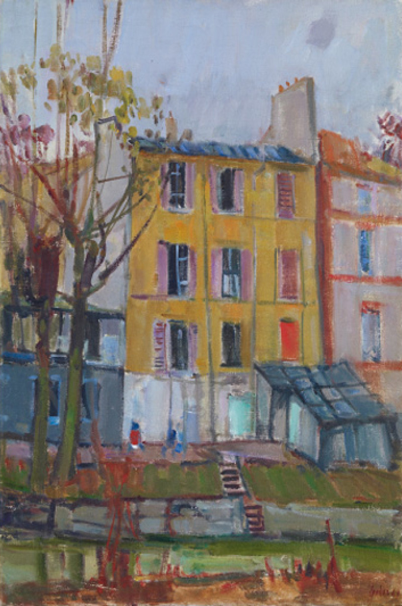 La maison jaune, 1961 (Marne Kanal)
