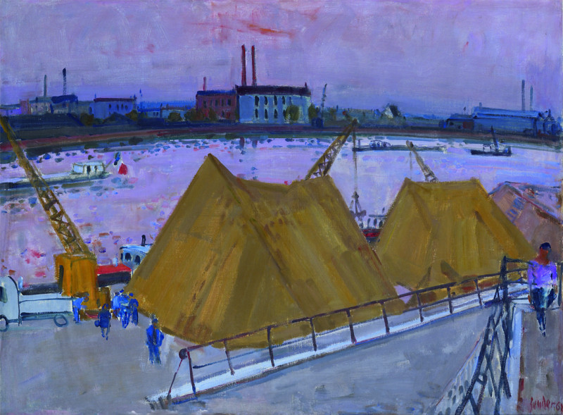 Les tas de sable, 1961