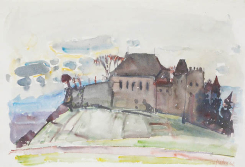 Burglandschaft, 1962