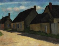 Dorfstrasse in  Auderville, ca