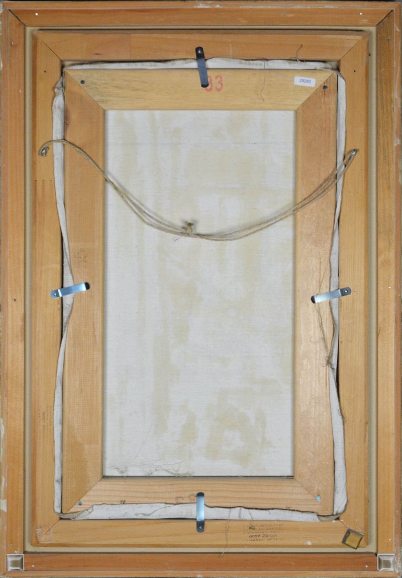 Strassenszene mit Bistro, 1963.