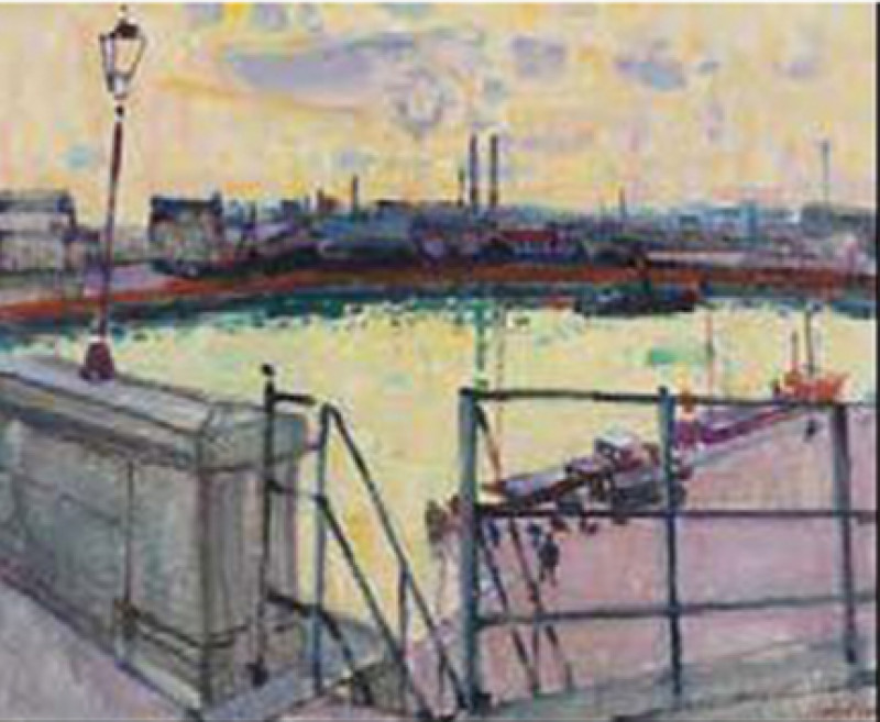 Der Hafen von Orly, 1955.