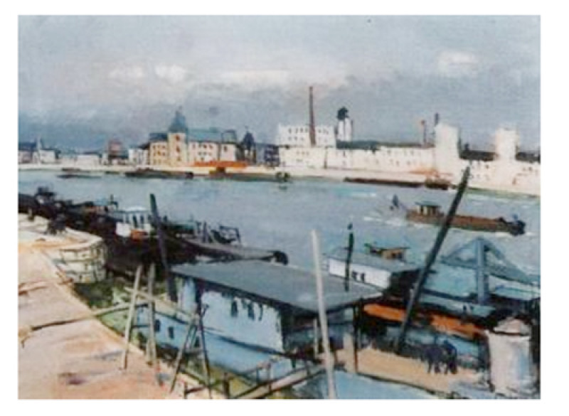 Charenton sur la Seine, 1968.