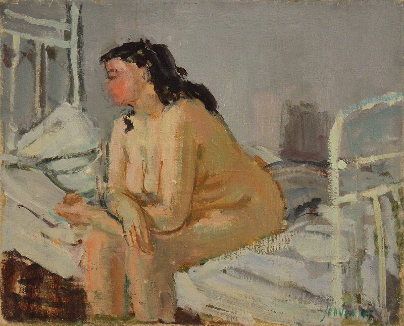 Sitzender Akt,1947