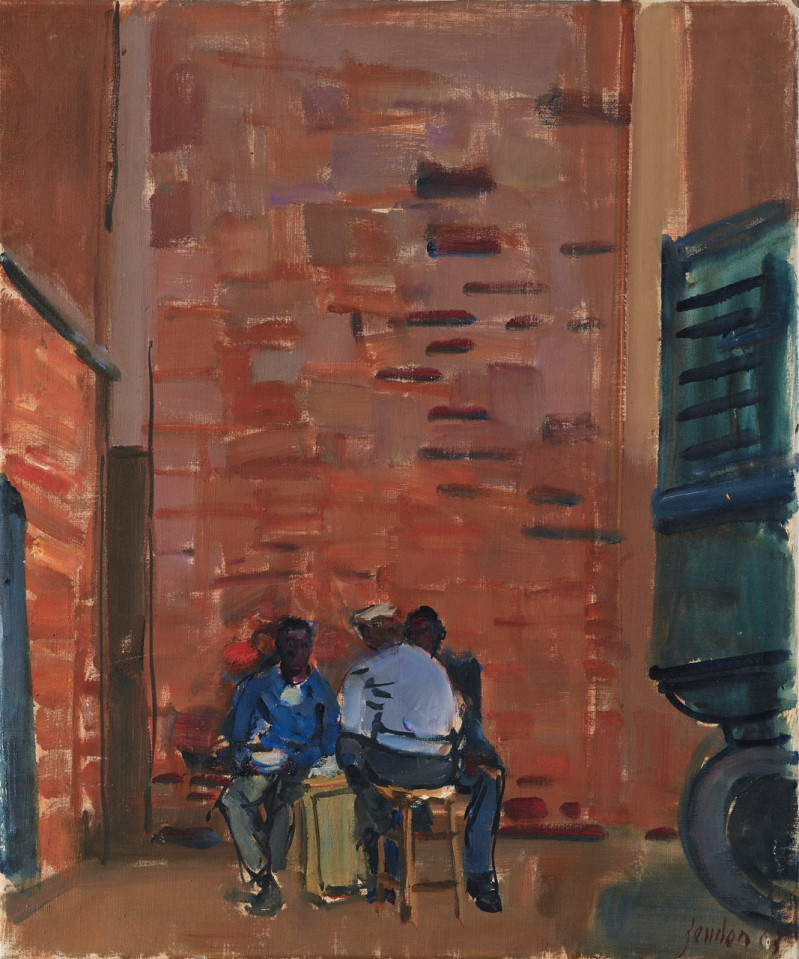 Kartenspielende Neger, Paris 1963