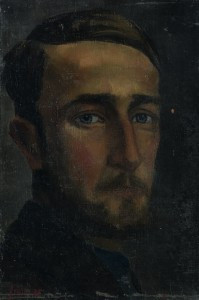 Selbstbildnis mit Bart, 1925