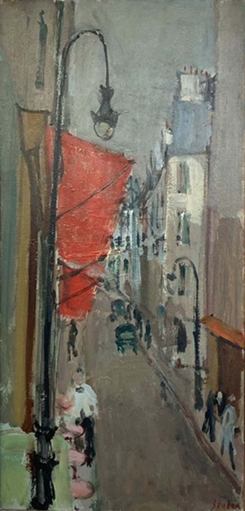 Strassenszene in Paris