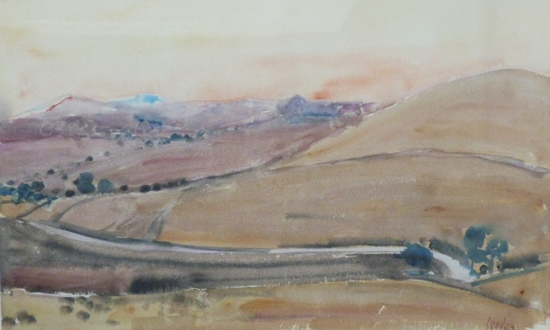 Hügelige Landschaft