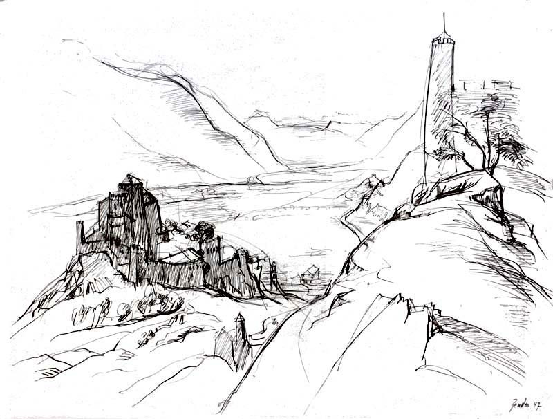 Die Burgen von Sion, 1947