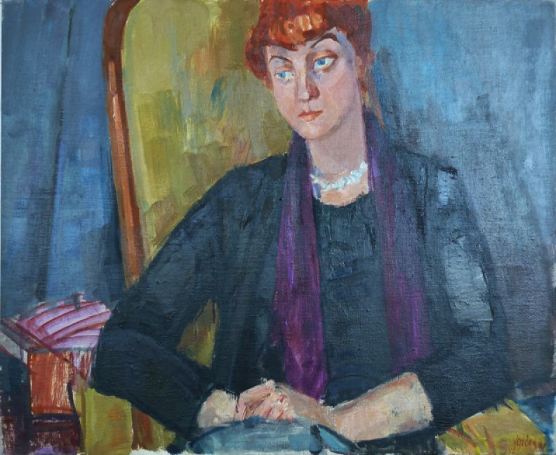 Bildnis von Silvia Herbst, 1961