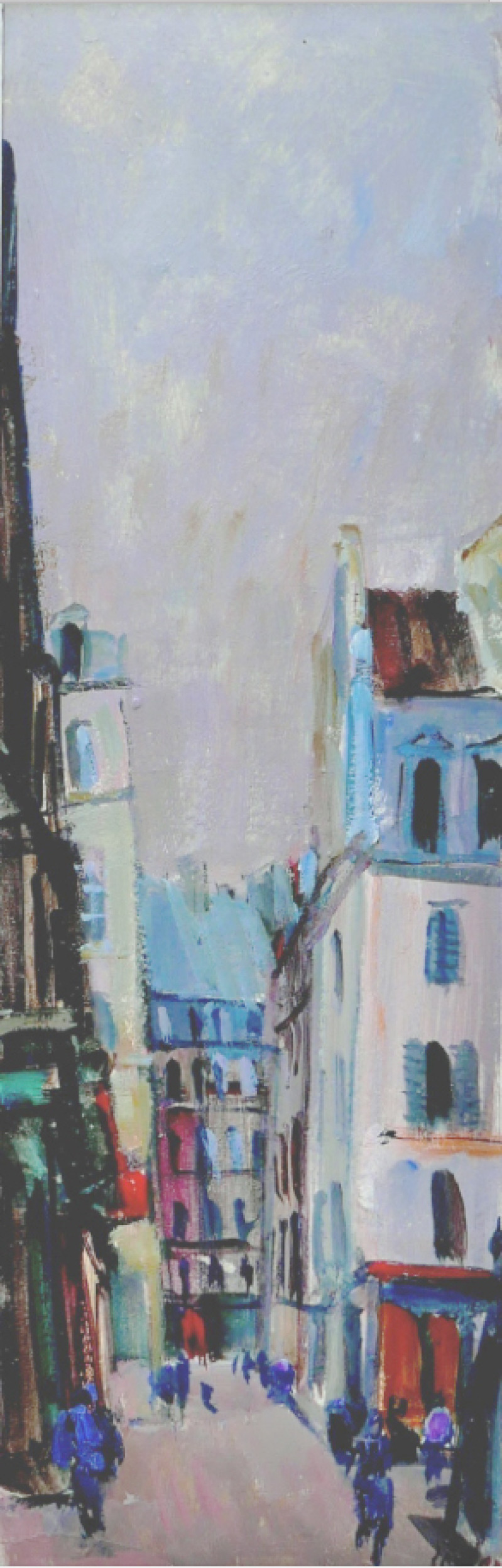 Strassenszene in Paris