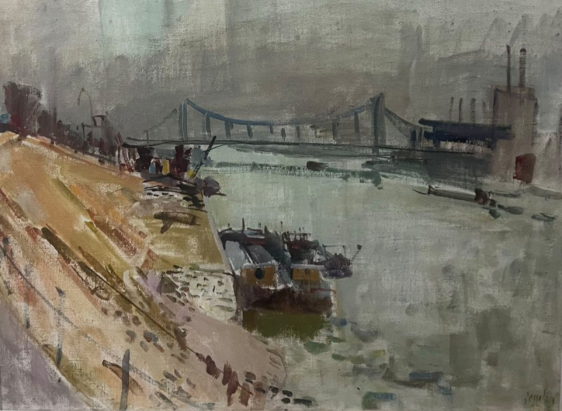 Flusslandschaft, 1962