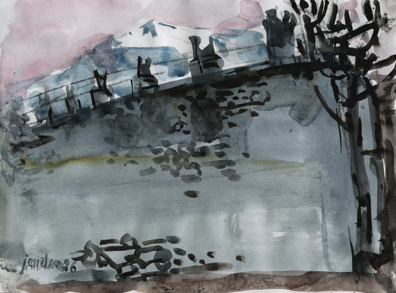 Blick an die Mauer, 1986