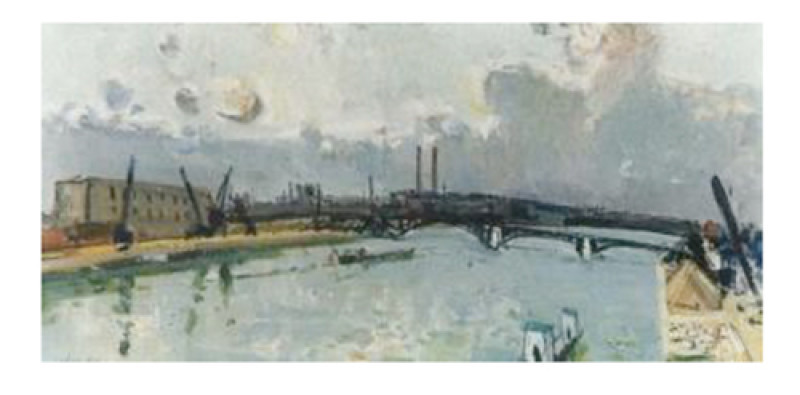 Brücke über die Seine, 1966