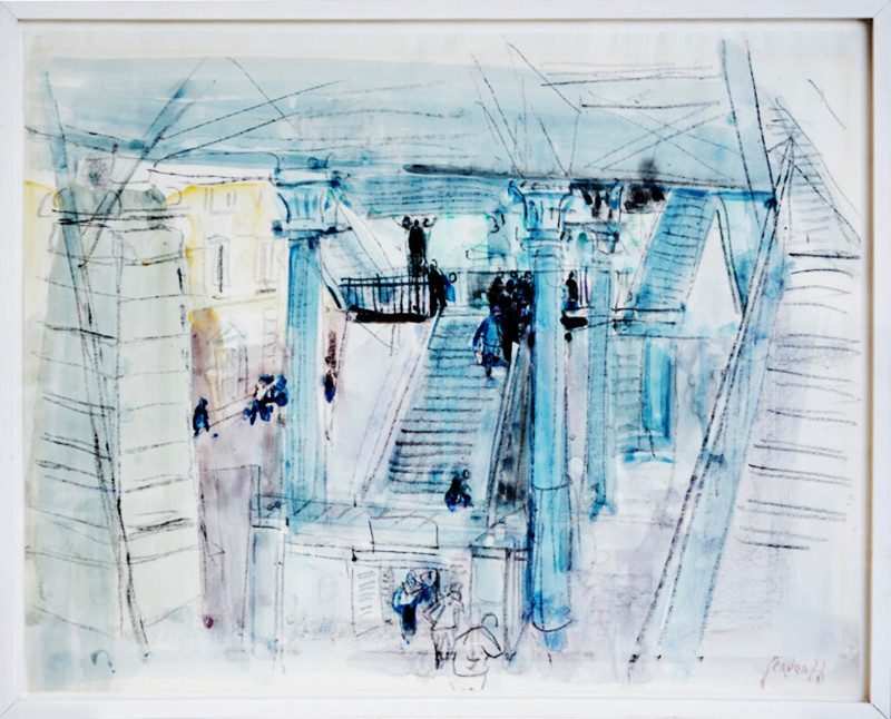 Métro-Station, 1977