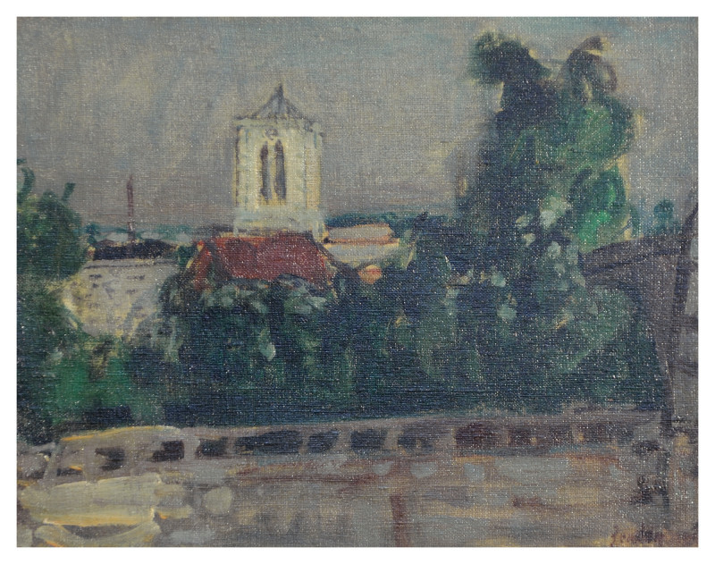 Kirche im Dorf