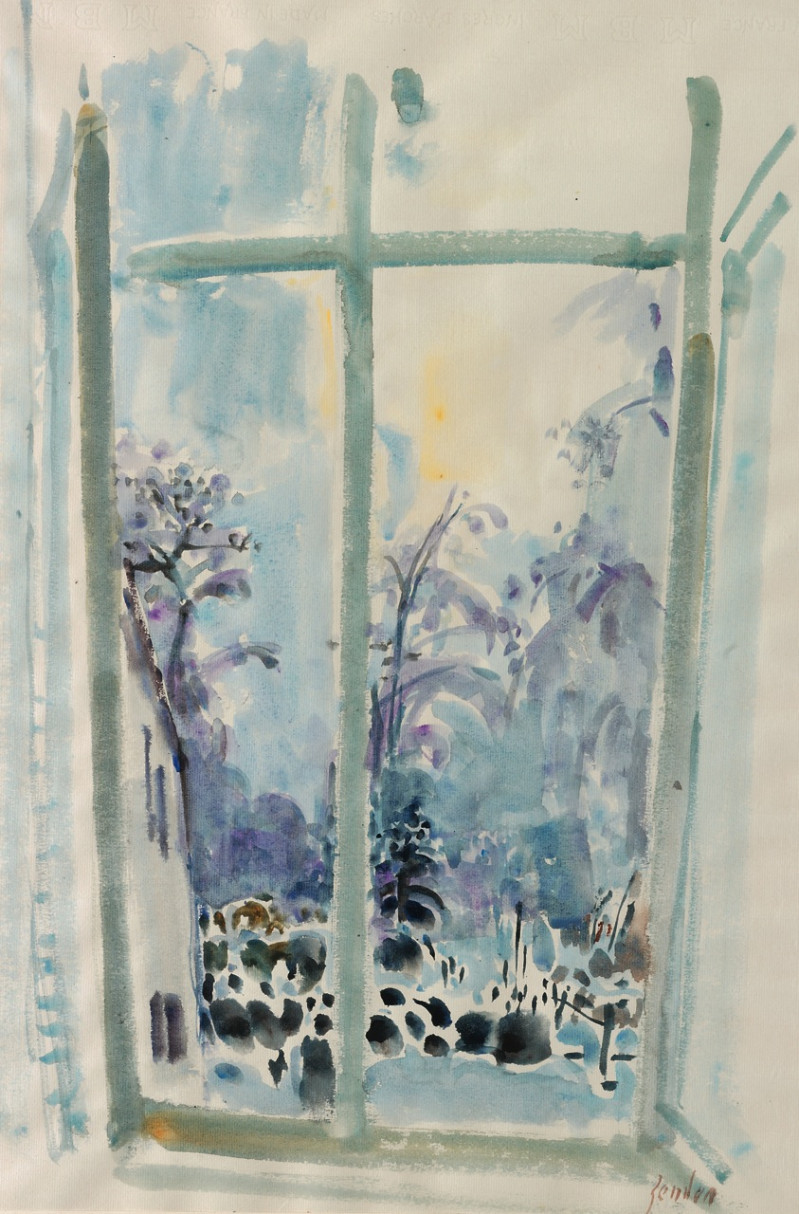 Ausblick aus dem Fenster Oststrasse 8, Winterthur