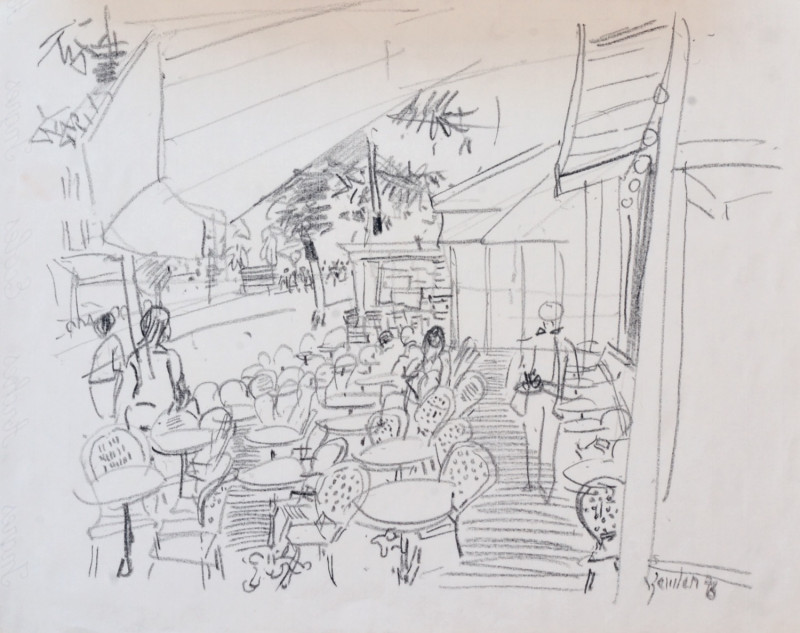 Im Strassencafé, 1978